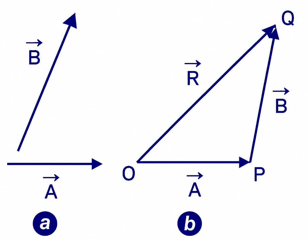Polygon Law and Triangle Law of Vectors Addition, Lami's Theorem Analytical Method 2 What is Triangle Law of Vector Addition ?